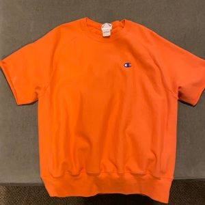 Champion reverse weave hoodie short sleeve